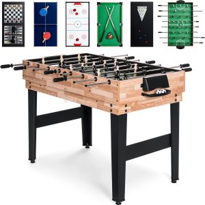 Best Choice Products 2x4ft 10-in-1 Combo Game Table Set - Best Foosball Tables