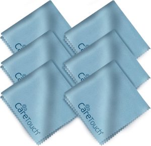 Care Touch Microfiber Cleaning Cloths, 6 Pack