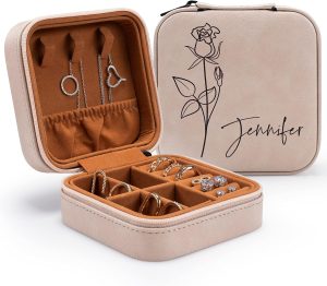 Customized Jewelry Organizer Box - Christmas Gifts