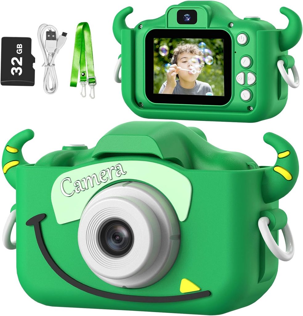 Goopow Kids Camera Toys for 3–8-Year-Old -Christmas Gifts