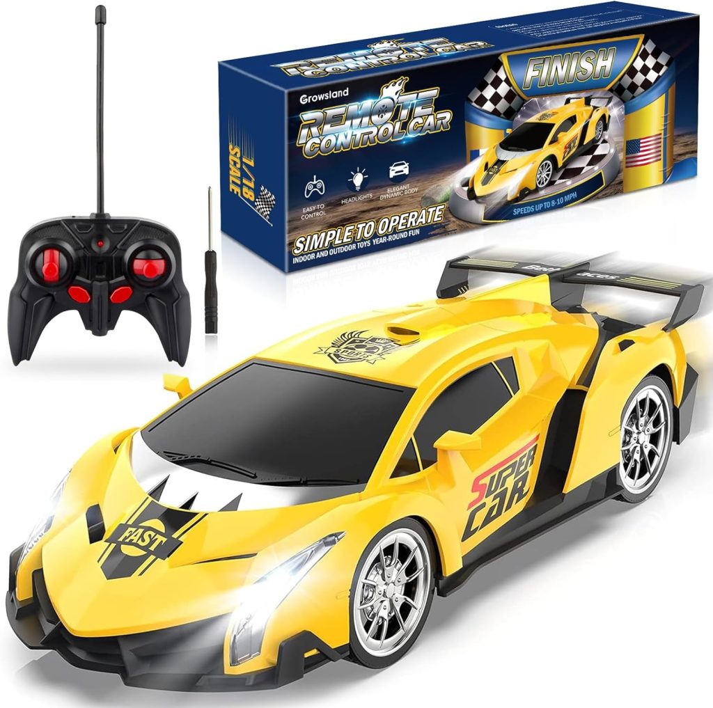 Growsland 2023 Remote Control Car - Christmas Gifts
