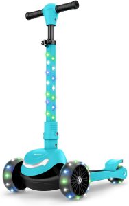 Jetson Jupiter Mini Kids 3-Wheel Light-Up Kick Scooter