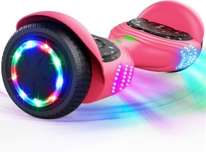 Led Lights And Customizable Modes - The Best Hoverboards for 10-Year-Old Kids
