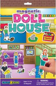 Magnetic doll House for Kids
