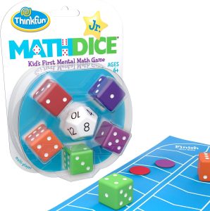 Math Dice Junior Game for Boys - Stem Toys