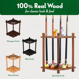 

Roll over image to zoom in







3 VIDEOS
ISZY Billiards Pool Stick Holder - Cue Rack Only - Wood Stand Holds 8 Billiard Sticks, a Full Set of Balls & Includes 4 Score Counters - Pool Accessories