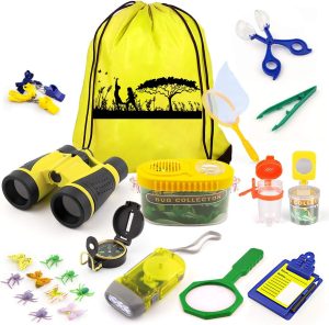 ids Explorer Kit, 24 PCS Outdoor Adventure Camping Kit & Bug Catcher Kit