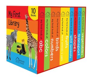 My First Library : Boxset of 10 Board Books for Kids (My First Book of)
