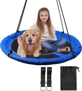 Flying Saucer Swing for Kids Outdoor