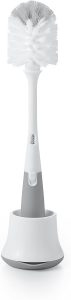 
OXO Tot Bottle Brush with Nipple Cleaner and Stand - Gray