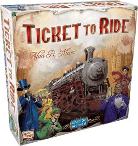 Ticket to Ride Board Game | Family Board Game | Board Game for Adults and Family | Train Game | Ages 8+ | For 2 to 5 players | Average Playtime 30-60 minutes | Made by Days of Wonder
