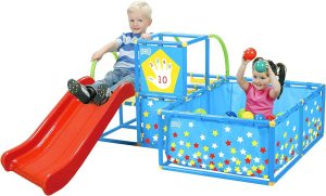 Eezy Peezy Active Play 3 in 1 Jungle Gym PlaySet