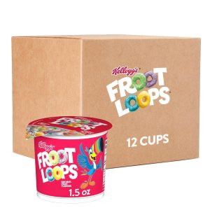 Kellogg's Froot Loops Breakfast Cereal Cups