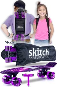 SKITCH Skateboards for Kids Ages 6-12 