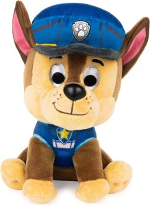 GUND PAW Patrol: The Movie Chase Plush Toy, Premium Stuffed Animal for Ages 1 and Up, 6